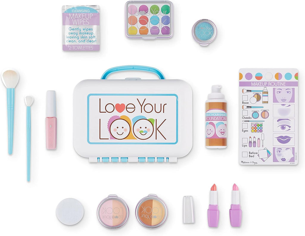 Melissa &amp; Doug Kit de Maquillaje de Simulación "Love Your L...