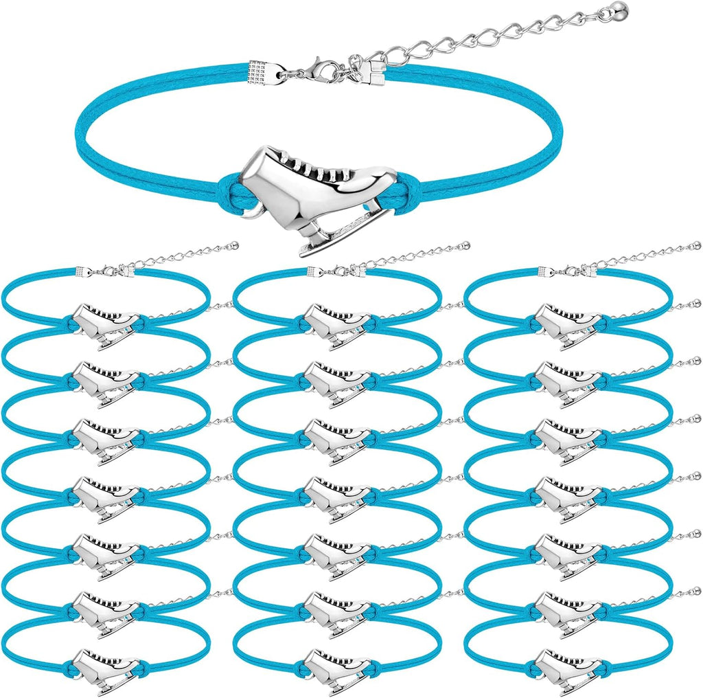 Funtery 24 pulseras de patinaje sobre hielo, regalos de fiesta, pat...