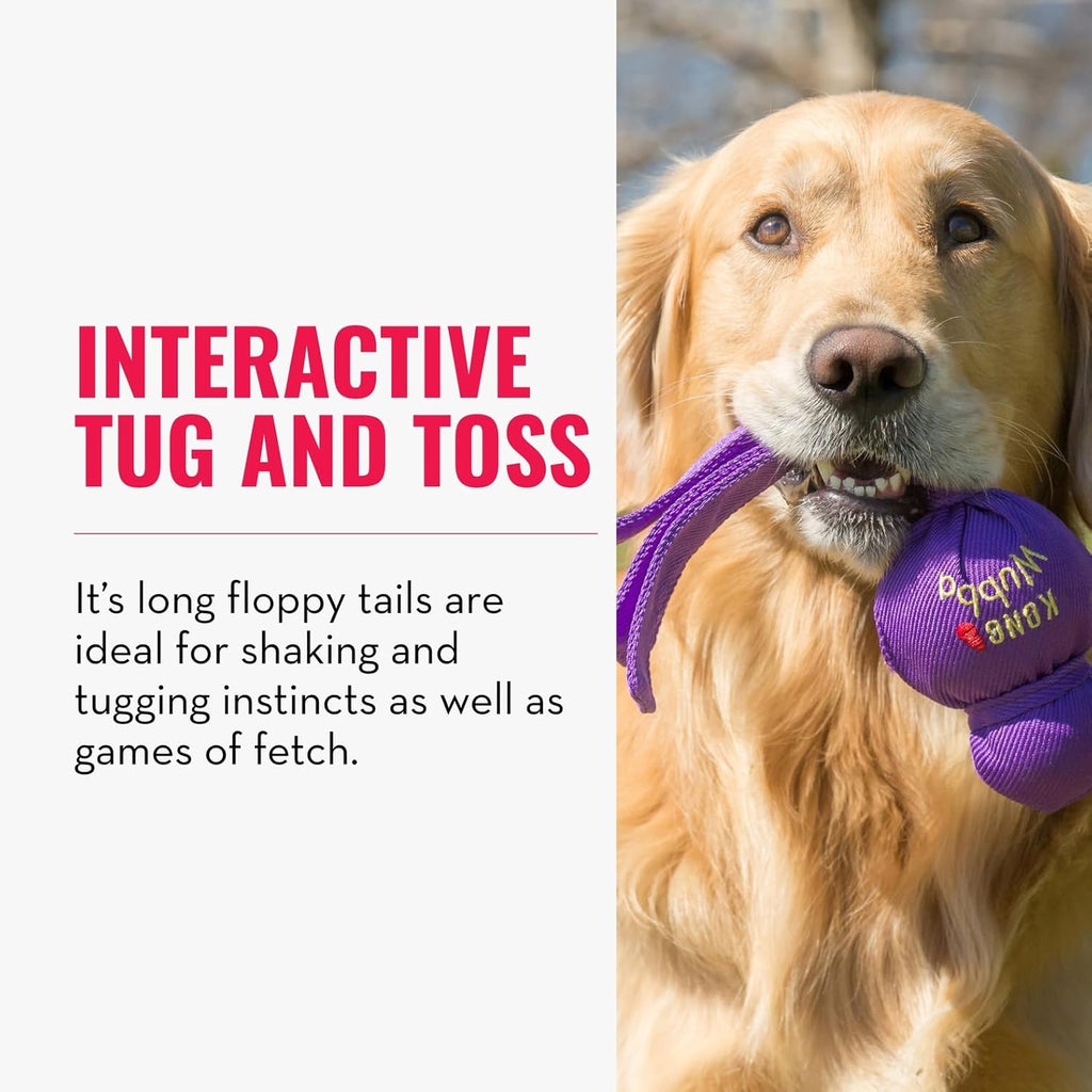 KONG Wubba - Juguete para perros para tirar de la guerra y buscar -...