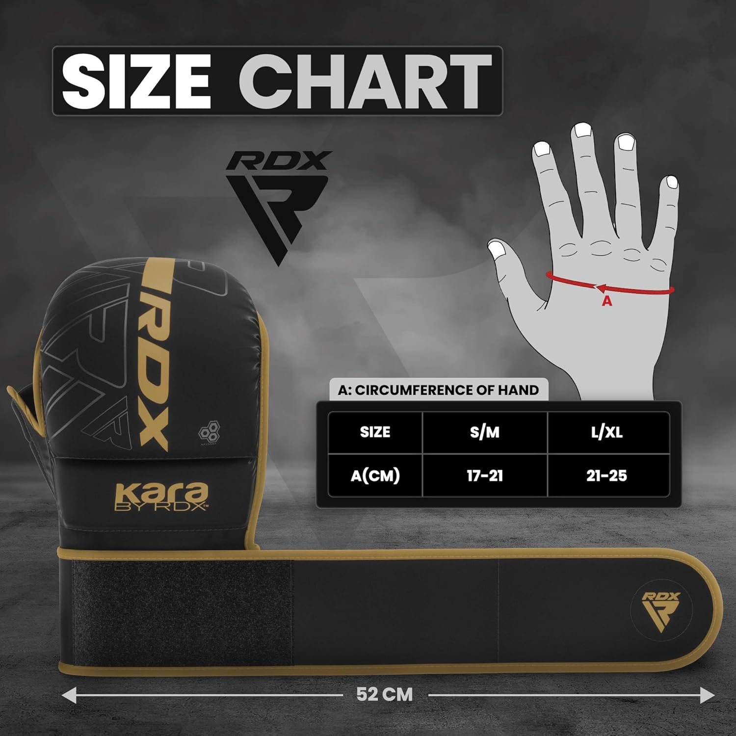 Guantes RDX MMA para artes marciales, boxeo, entrenamiento de comba...