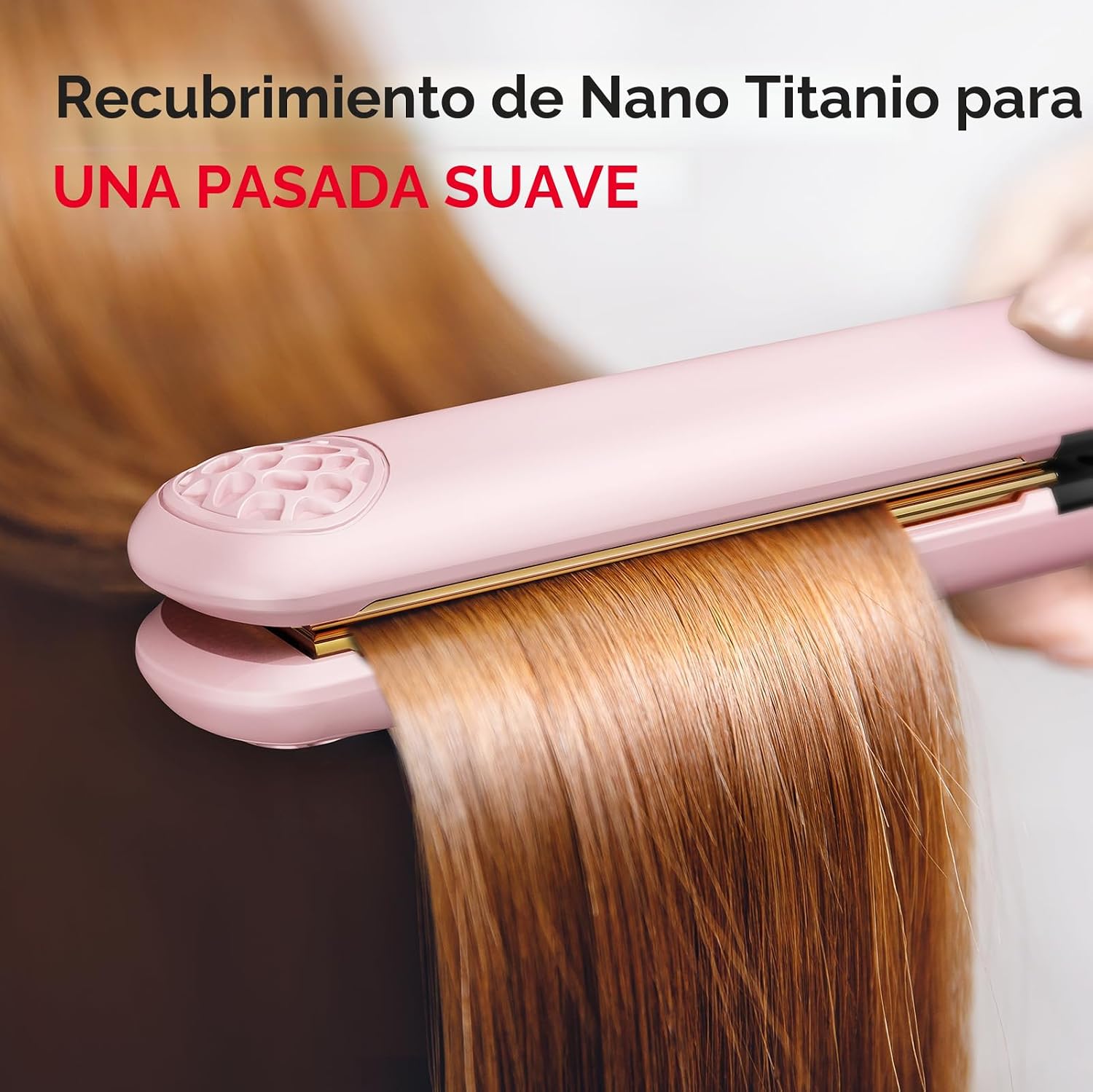 TYMO Plancha alisadora de pelo y rizador 2 en 1 con calentamiento r...