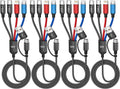 Travel Cruise Essentials 2026 - Cable de carga 4 en 2 con puerto do...