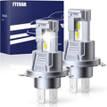 FTEVAR Bombillas LED H4\/9003, sin ventilador, Plug and Play, paque...