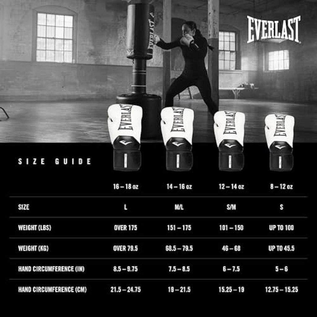 Everlast Elite 2 Guantes de Boxeo, guantes de entrenamiento profesi...