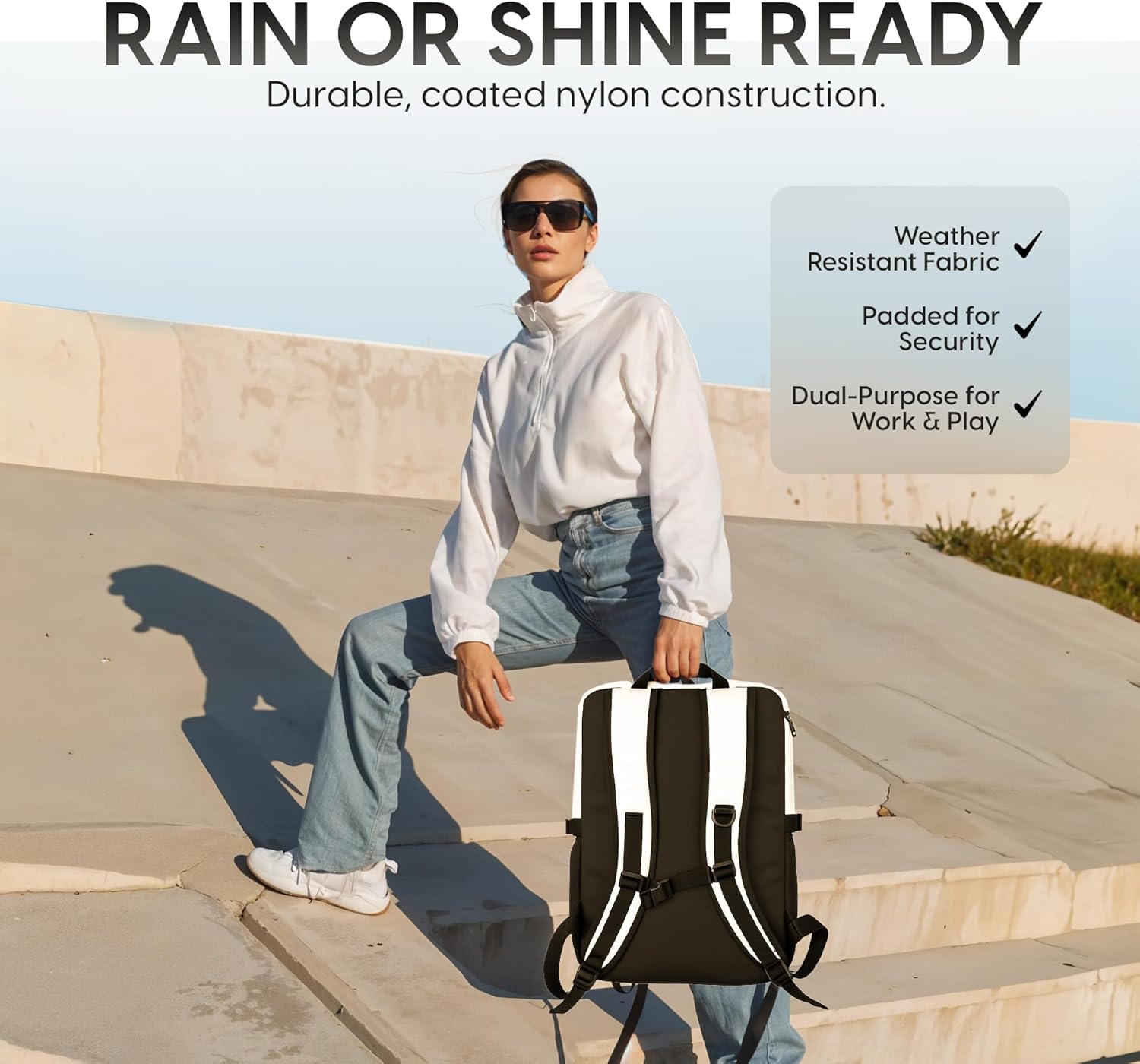 Morphita Mochila de rendimiento \u2013 Bolsa elegante y ligera para...