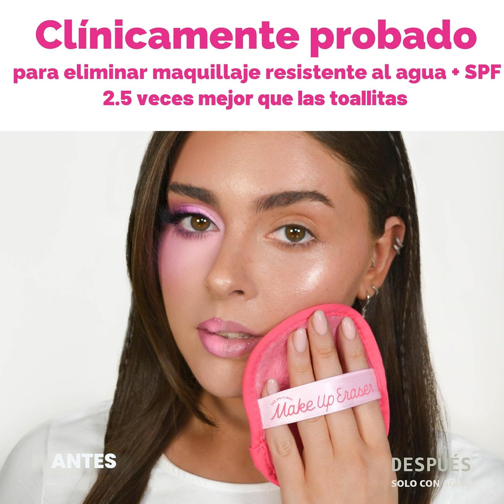 El juego original de 7 días de MakeUp Eraser borra todo el maquilla...