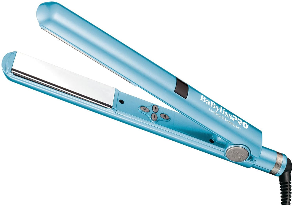 BaBylissPRO Plancha de pelo Nano Titanium, plancha plana digital pa...