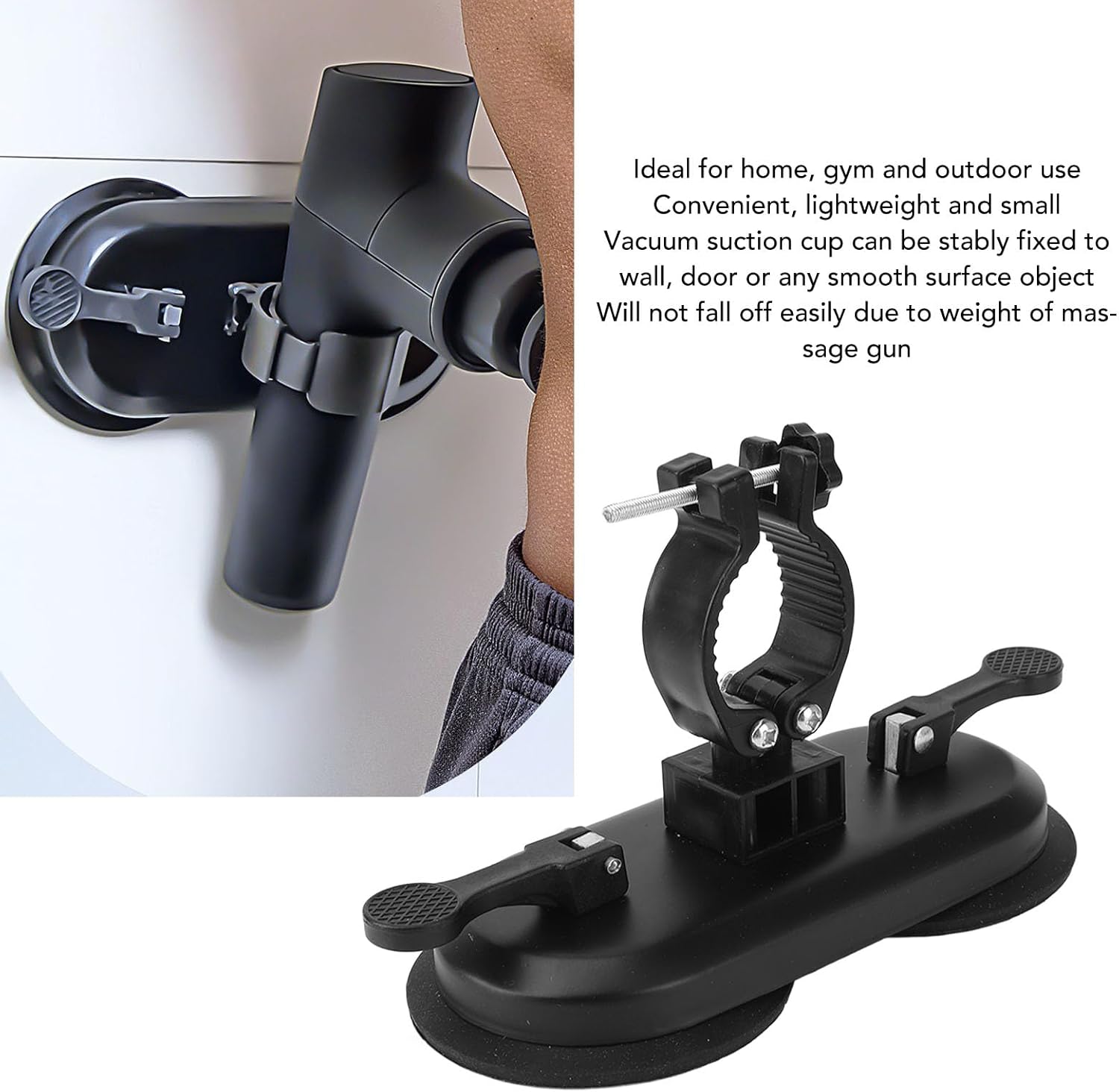 Yosoo Health Gear Soporte para pistola de masaje, montaje en pared,...