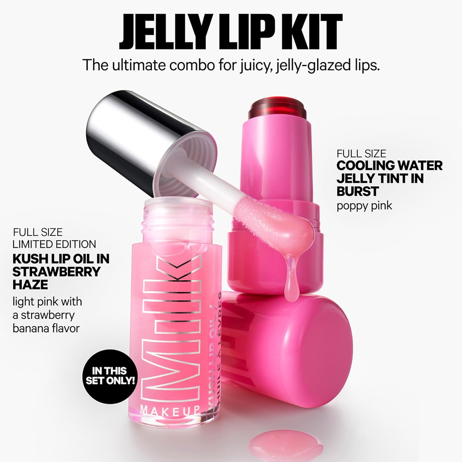 Milk Makeup Tinte de gelatina de agua refrescante, labios transpare...