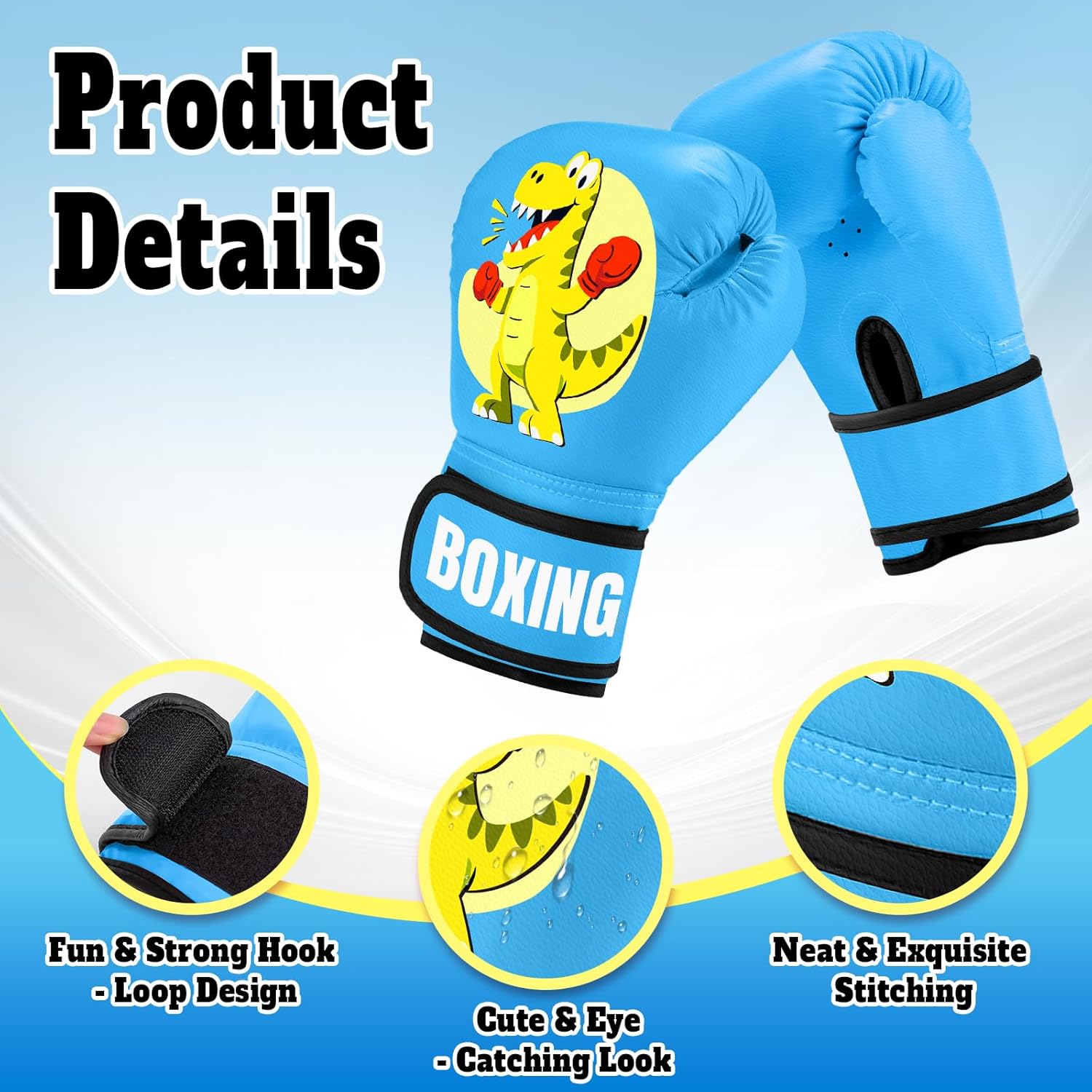 Guantes de boxeo para niños y niñas, guantes de entrenamiento de bo...