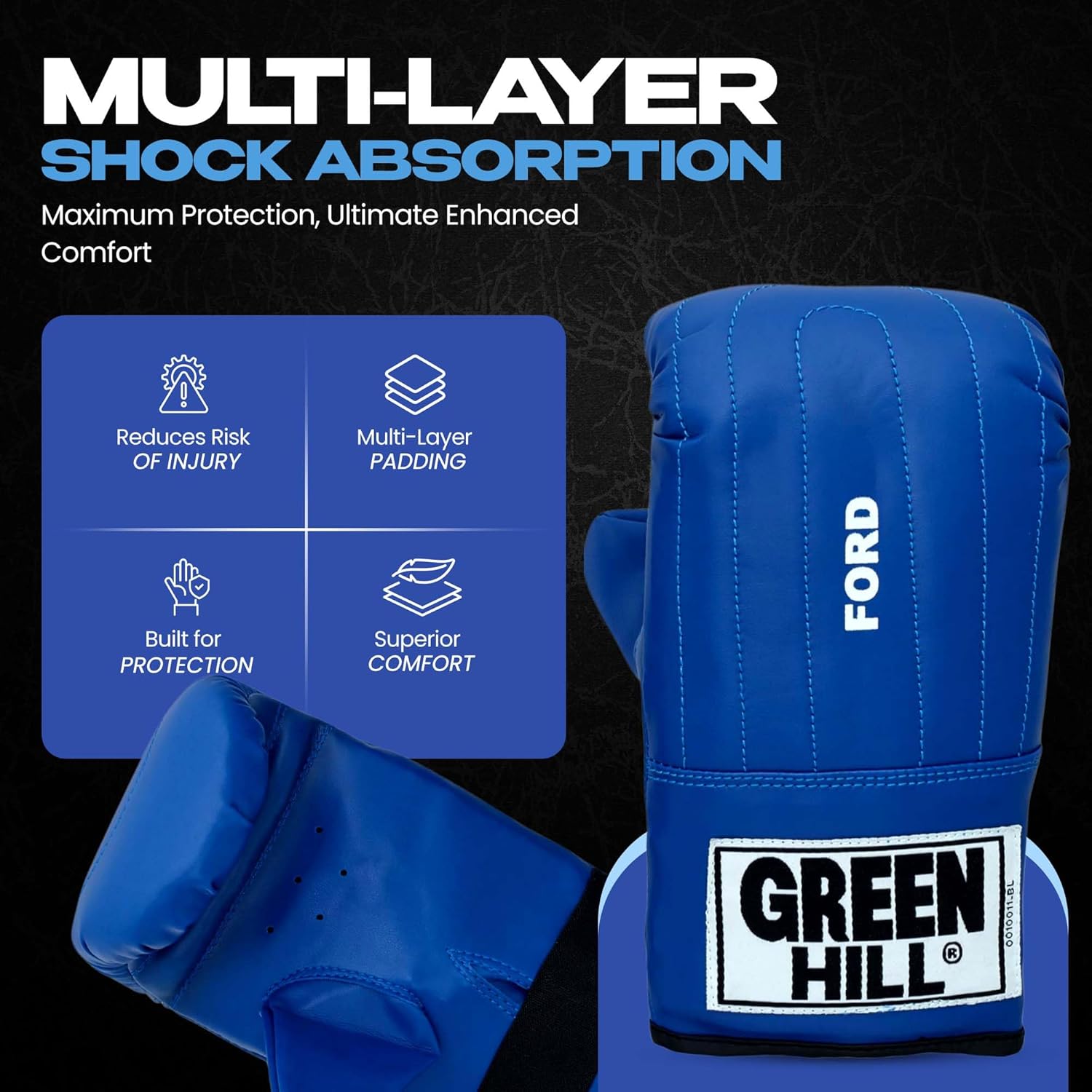 Guantes de boxeo Green Hill Ford Punching Mitts \u2013 Guantes lige...