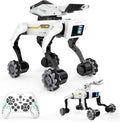 Kit de perro robot 3 en 1 con ruedas, más de 30 acciones biónicas,...