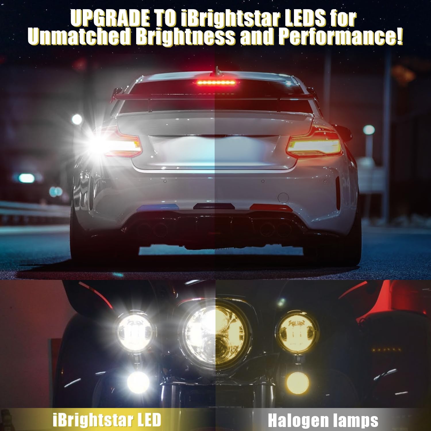 Bombillas LED, con repuestos proyector para luces traseras de apoyo...