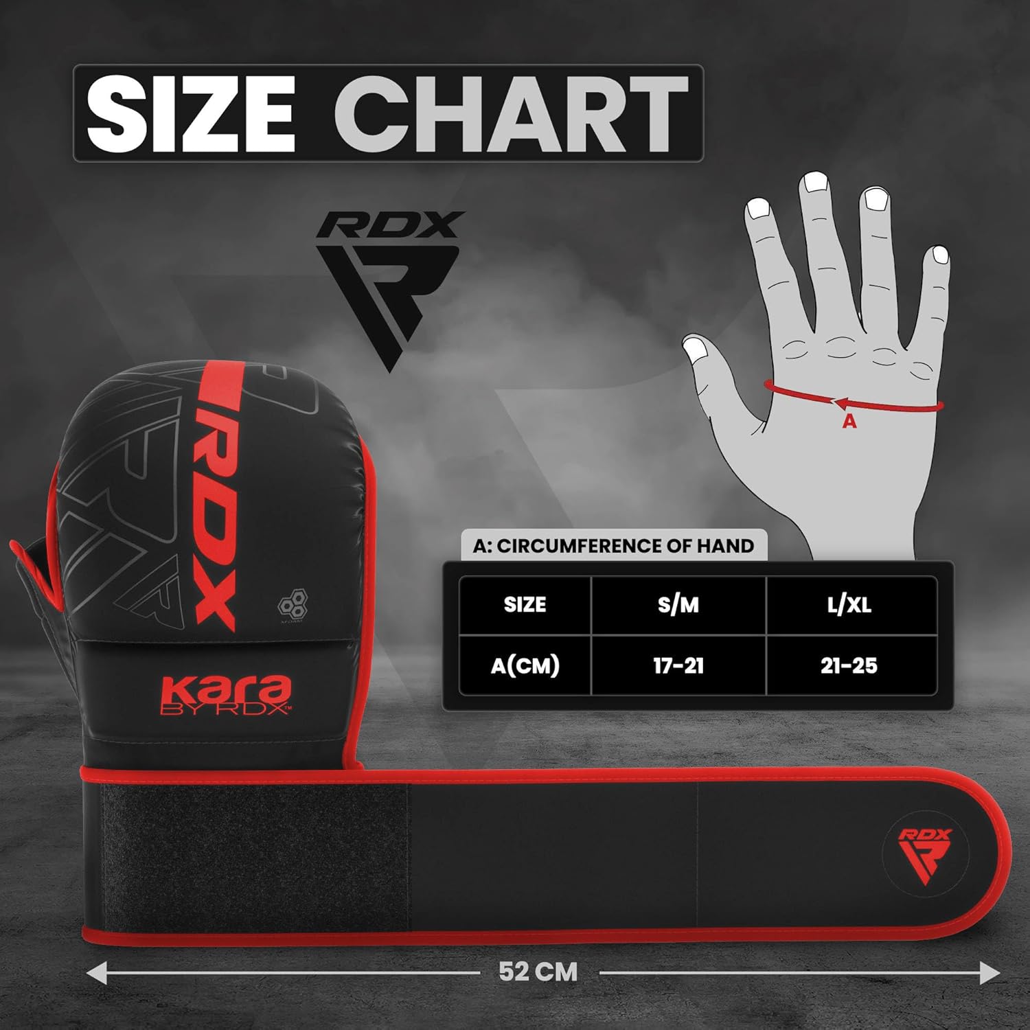 Guantes RDX MMA para artes marciales, boxeo, entrenamiento de comba...