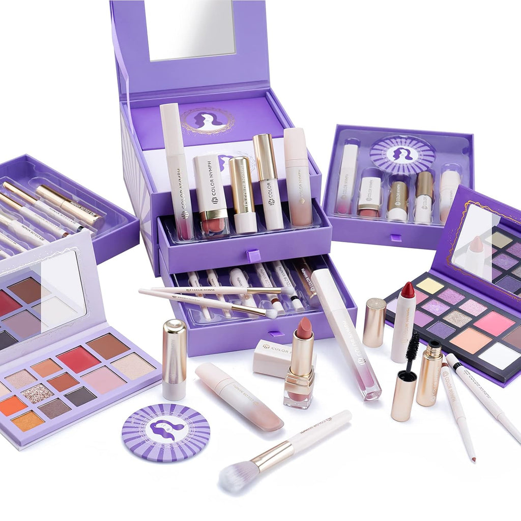 Set de maquillaje Color Nymph para adolescentes, kit completo con k...