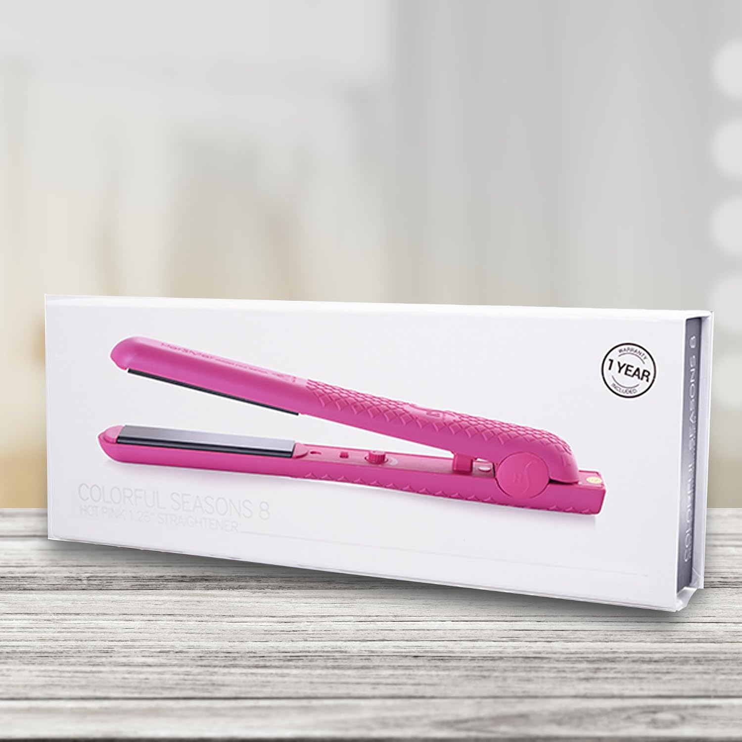 Plancha alisadora Herstyler. Plancha de cerámica Colorful Seasons,...