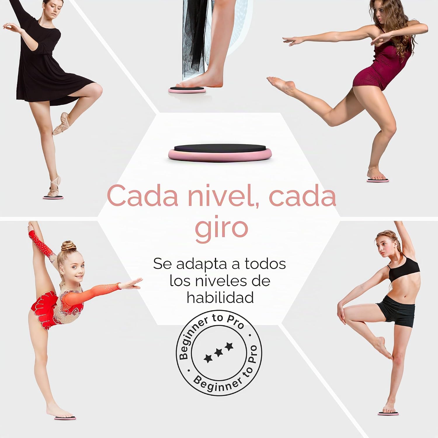 Tablas giratorias prémium para bailarines \u2013 Mejora los giros,...