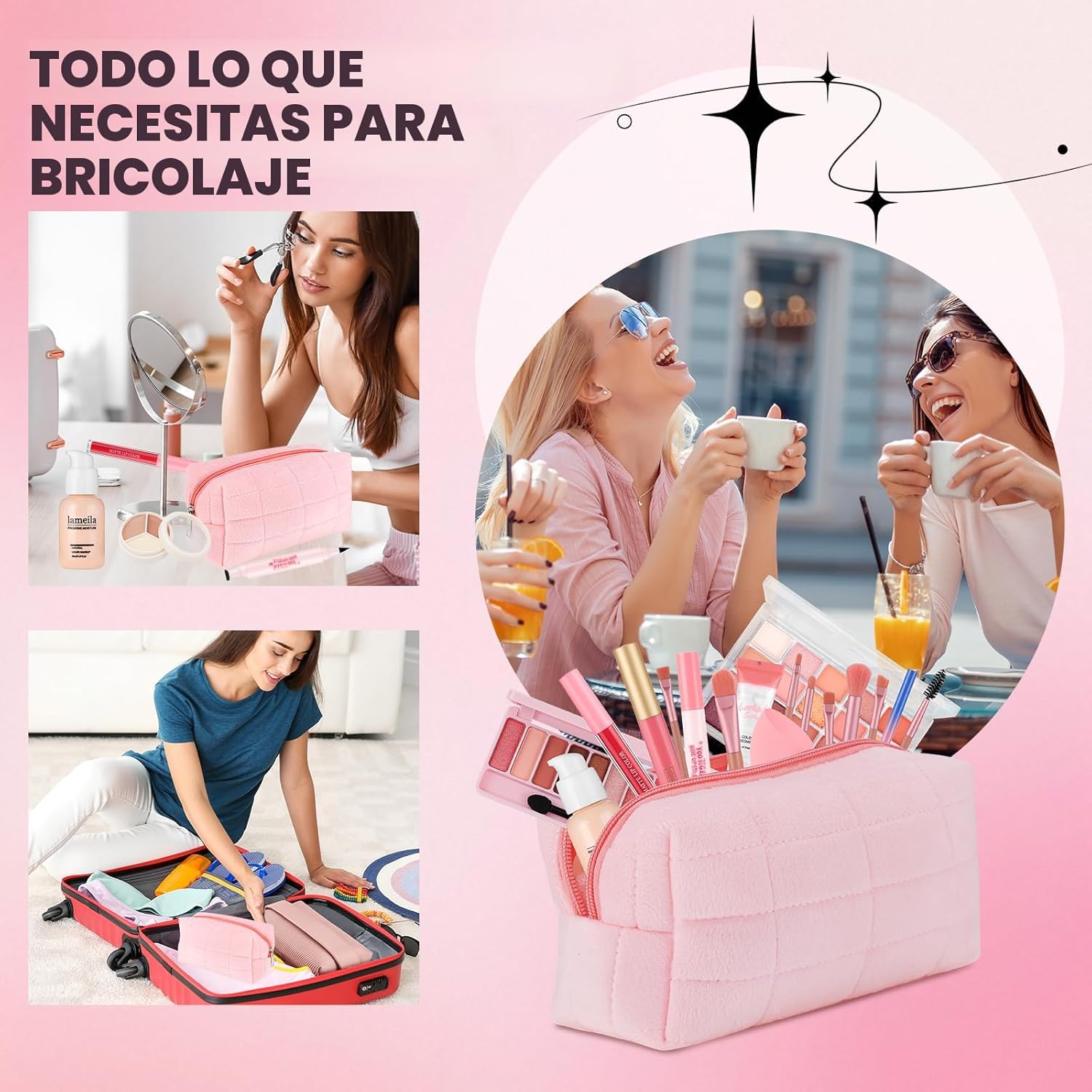 Kit de Maquillaje Todo en Uno para Adolescentes Principiantes con B...
