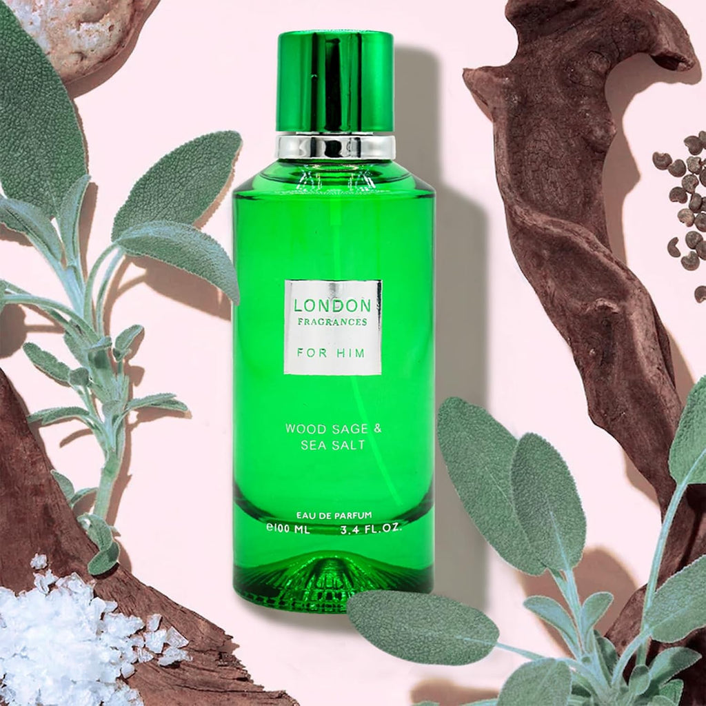 Fine Perfumery London Fragrances - Salvia de Madera y Sal Marina -...