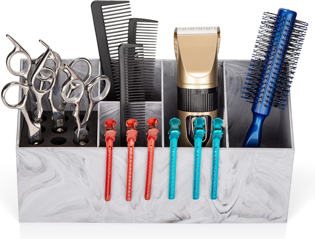 Noverlife Soporte para Tijeras de Peluquería, Organizador de Escrit...