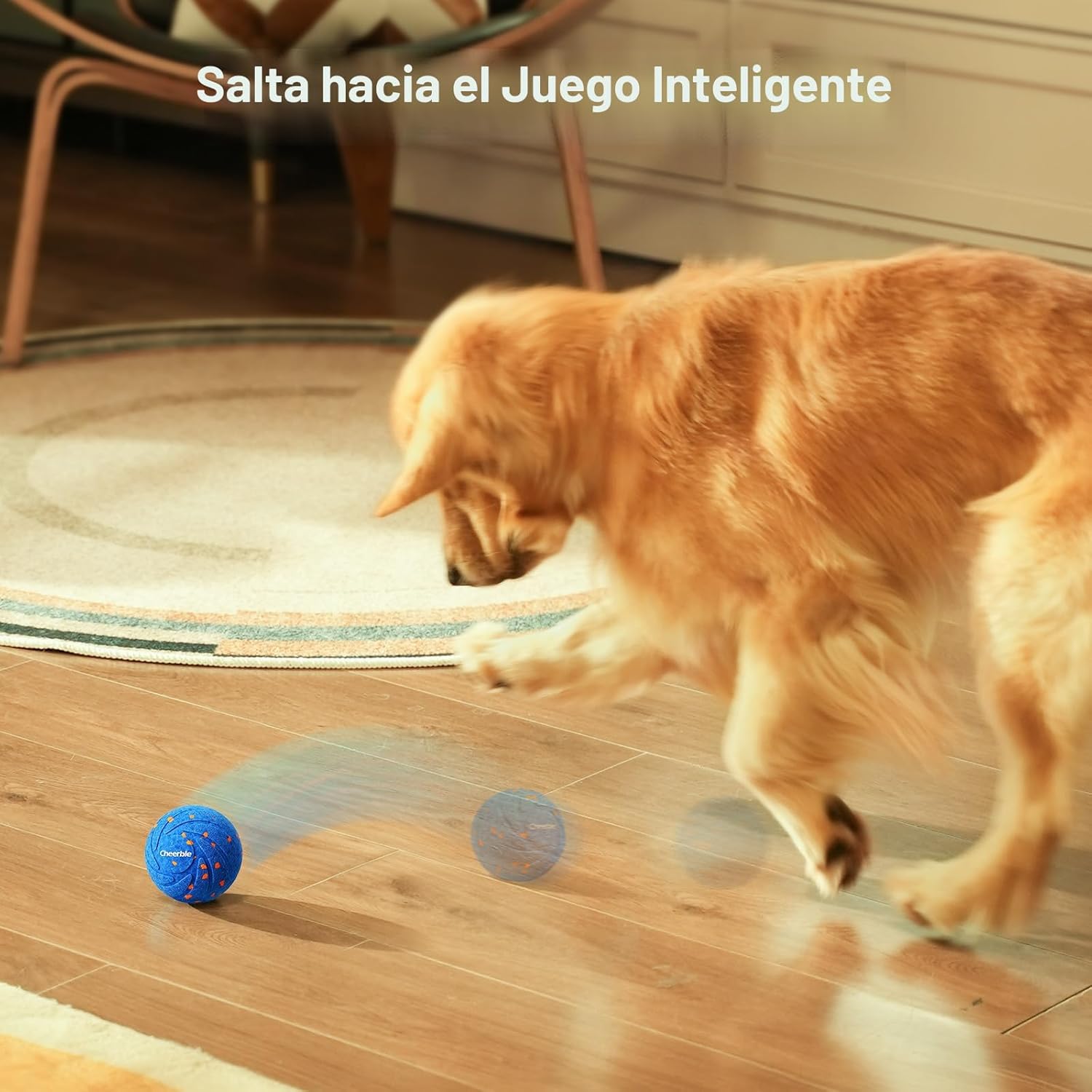 Cheerble Juguete interactivo inteligente para perros, Wicked Ball A...