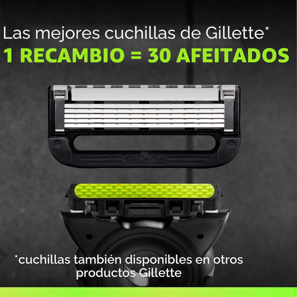 Gillette - Maquinilla de afeitar para hombre de GilletteLabs con ba...