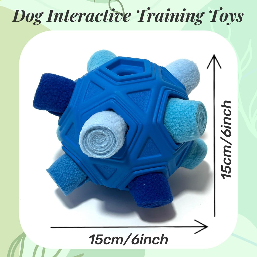 CIIVURR Pelota de olfateo para perros, bola de actualización irromp...