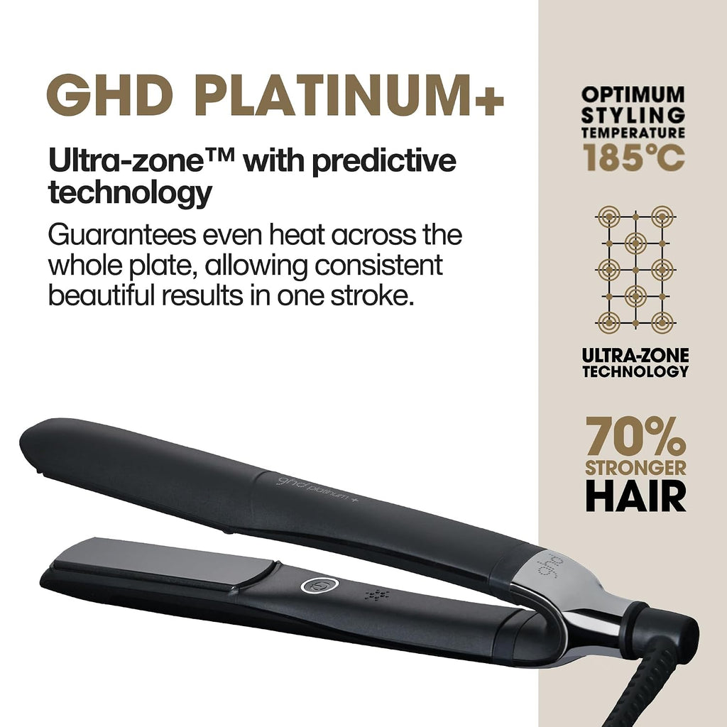 Plancha de pelo ghd Platinum+ Styler \u2015 de 1", herramienta prof...