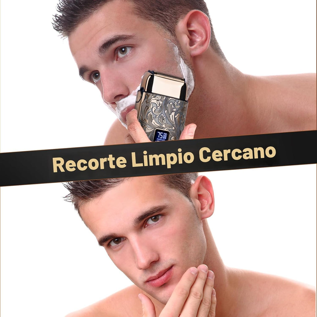 Ufree Close Shave - Afeitadoras eléctricas para hombres, maquinilla...
