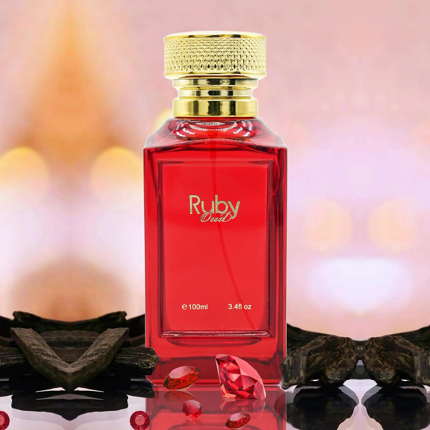 Fine Perfumery Ruby Oud - Perfume de larga duración para mujer - Co...