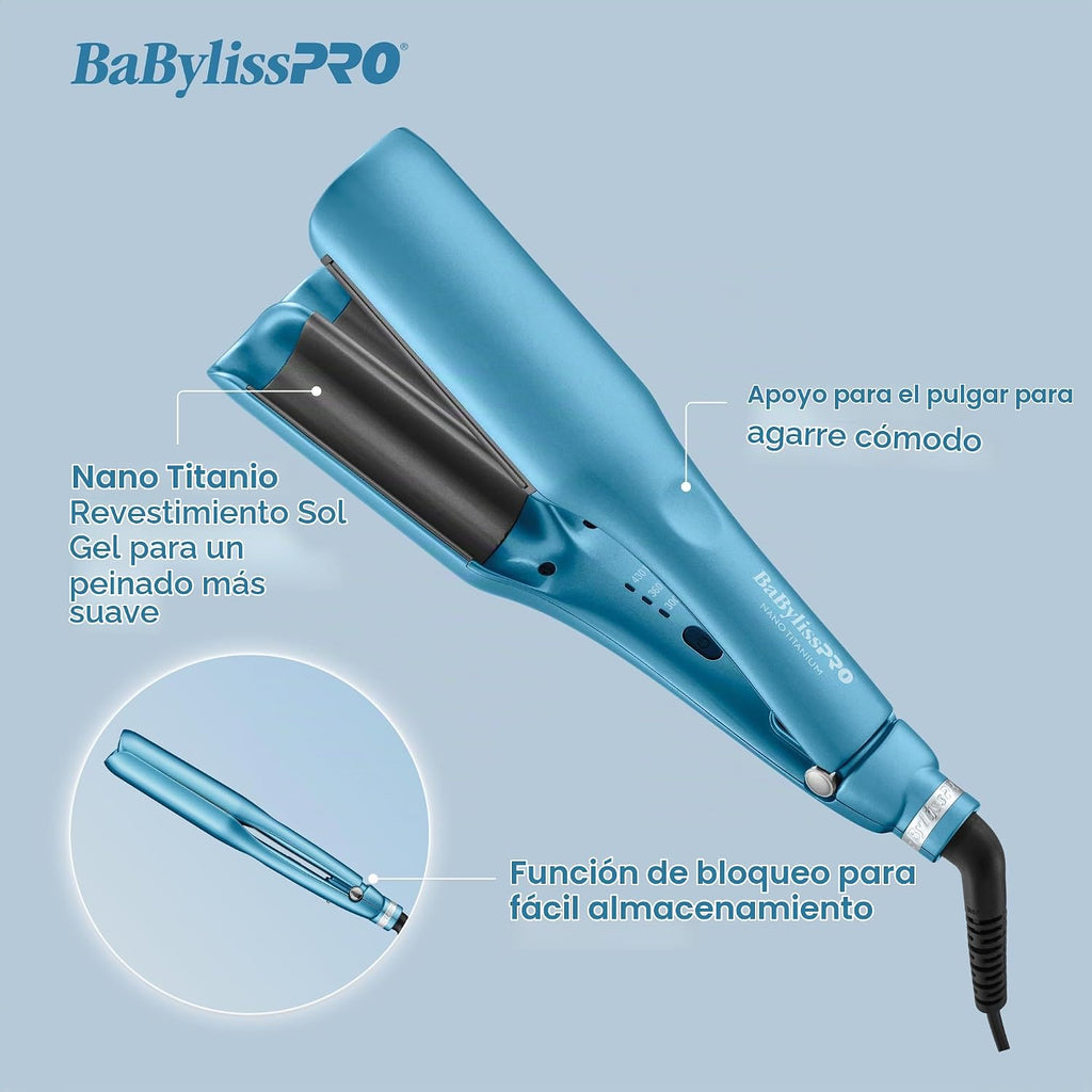 LAS HERRAMIENTAS COMPACTAS BaBylissPRO® Nano Titanium™ brindan máxi...