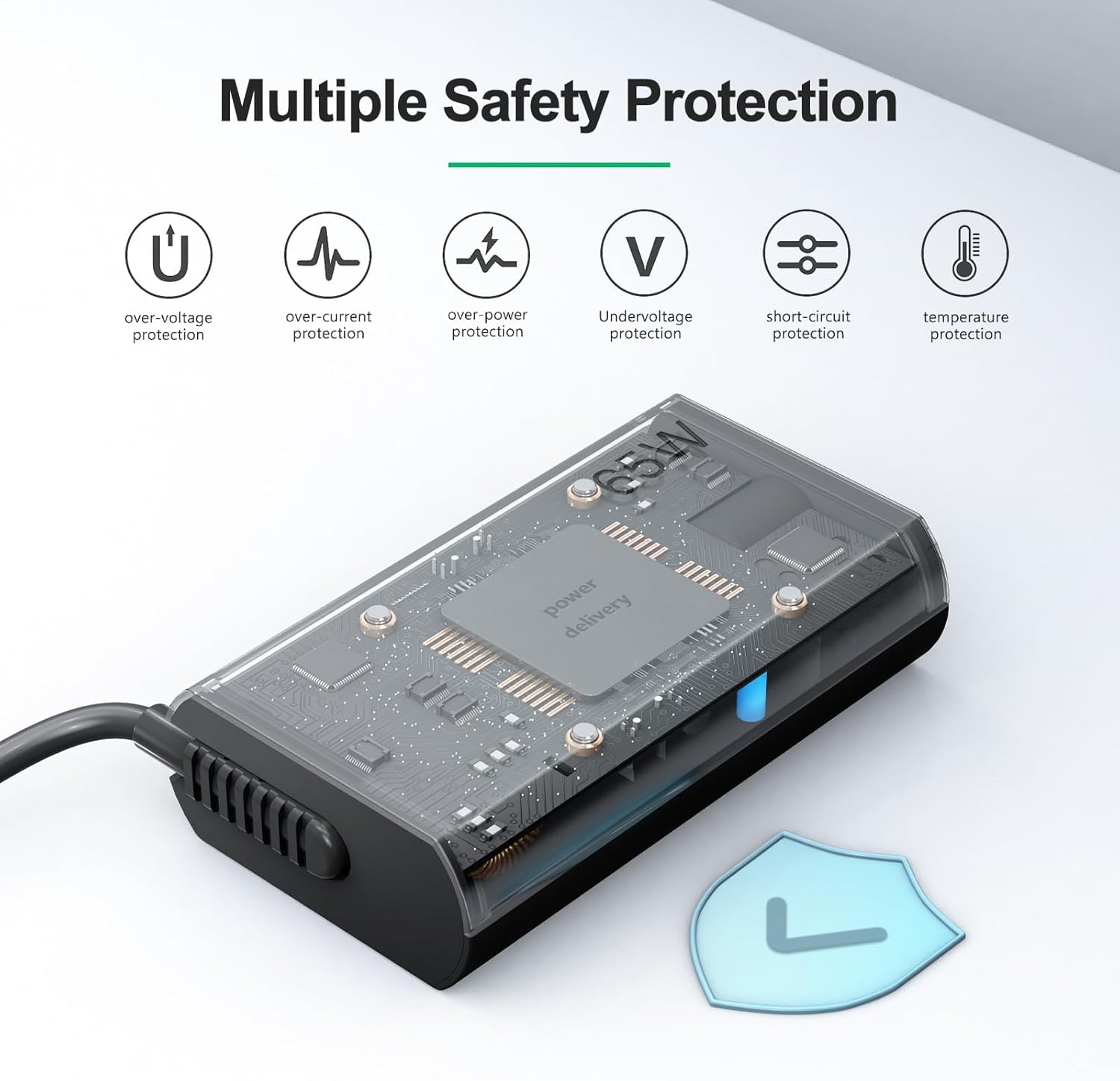 Cargador de portátil USB C de 65 W para Lenovo ThinkPad\/Yoga\/Thin...