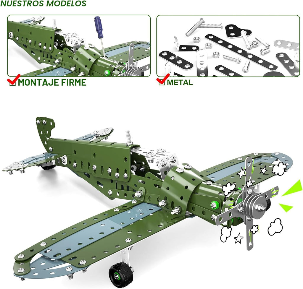 Lucky Doug Juguetes de construcción, modelo de avión \u2013 Juguete...