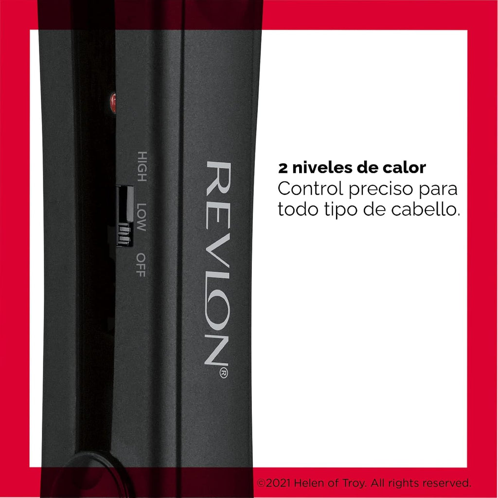 Plancha para cabello de crámica de tamaño medio Revlon Rvst2043 | R...