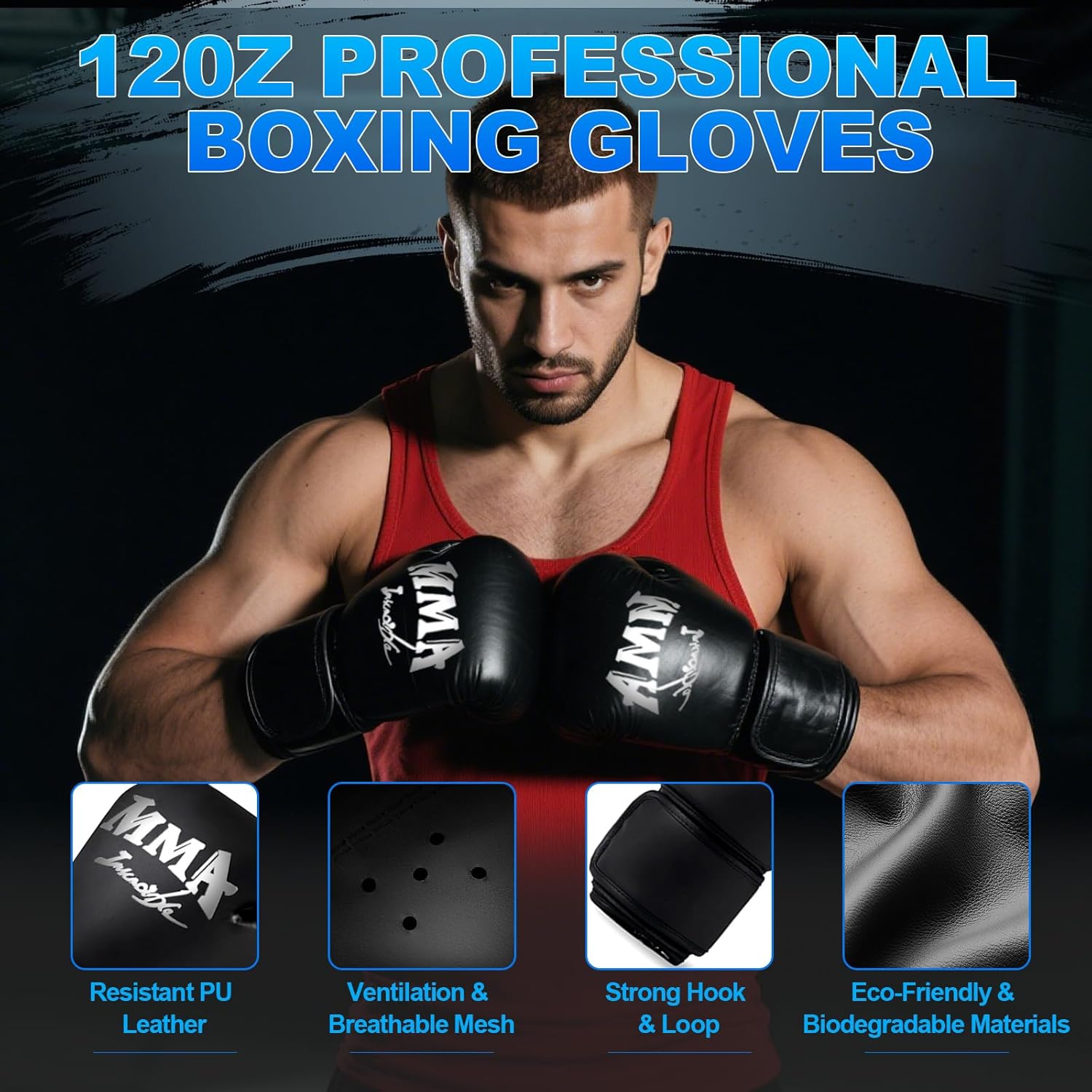 Juego de saco de boxeo para adultos, juego de saco de boxeo pesado...