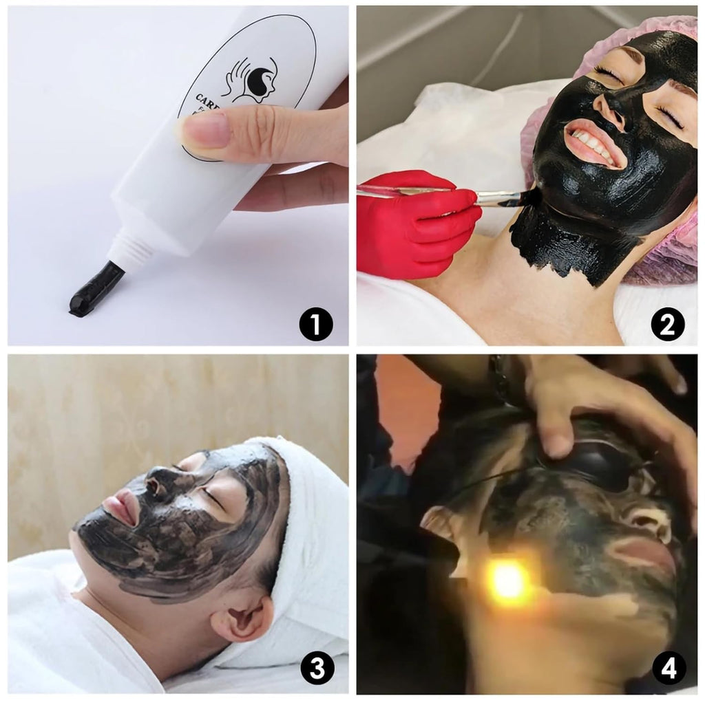 Gel de pelado de carbono, gel para depilación láser, cuidado de la...