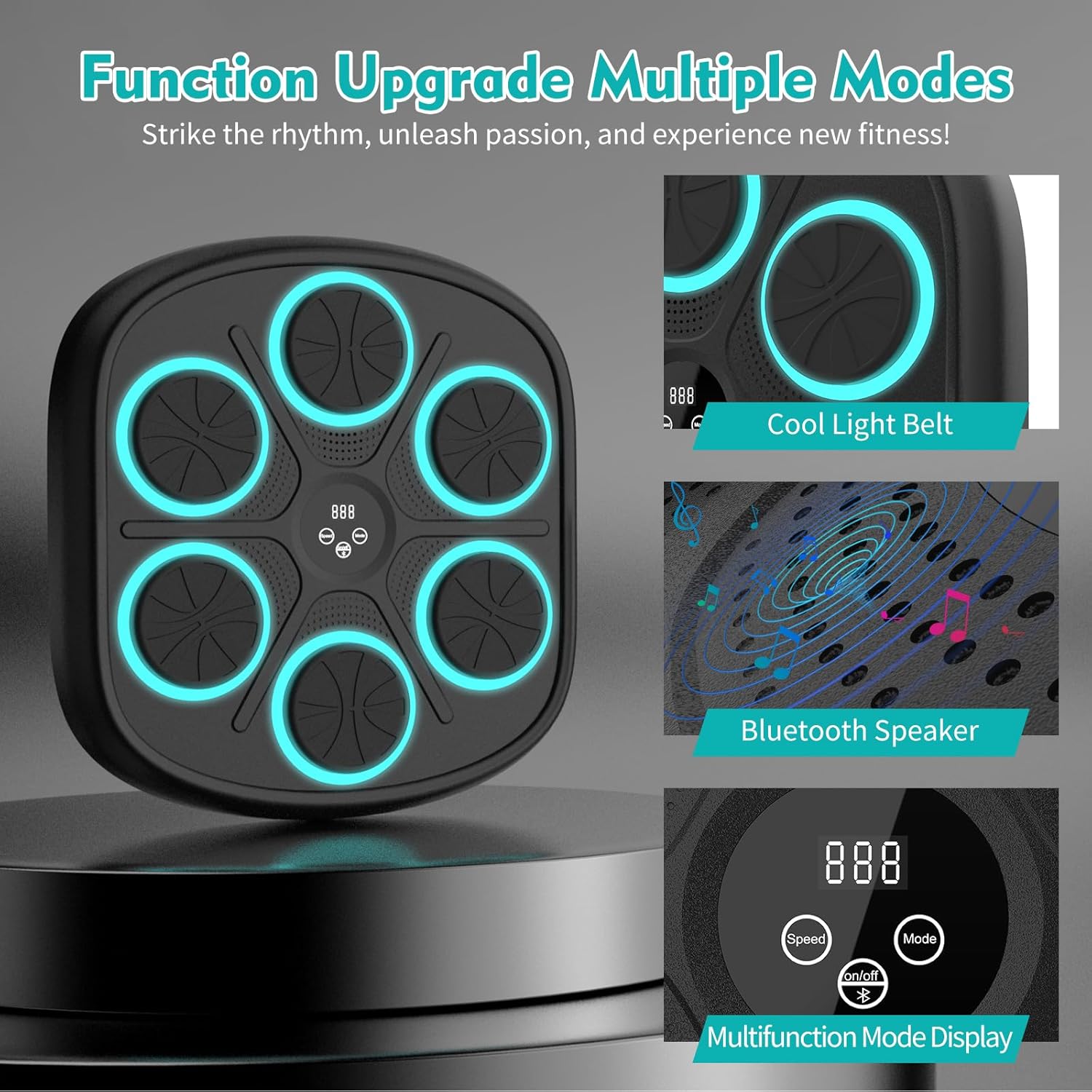 Yucate Music Boxing Machine, Saco de Boxeo montado en la Pared con...