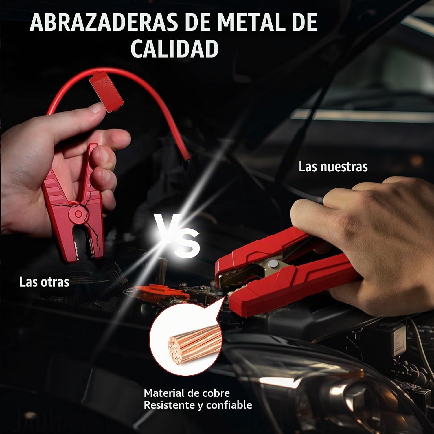 GOOLOO - Arrancador de automóvil de 12 V con corriente máxima de 40...