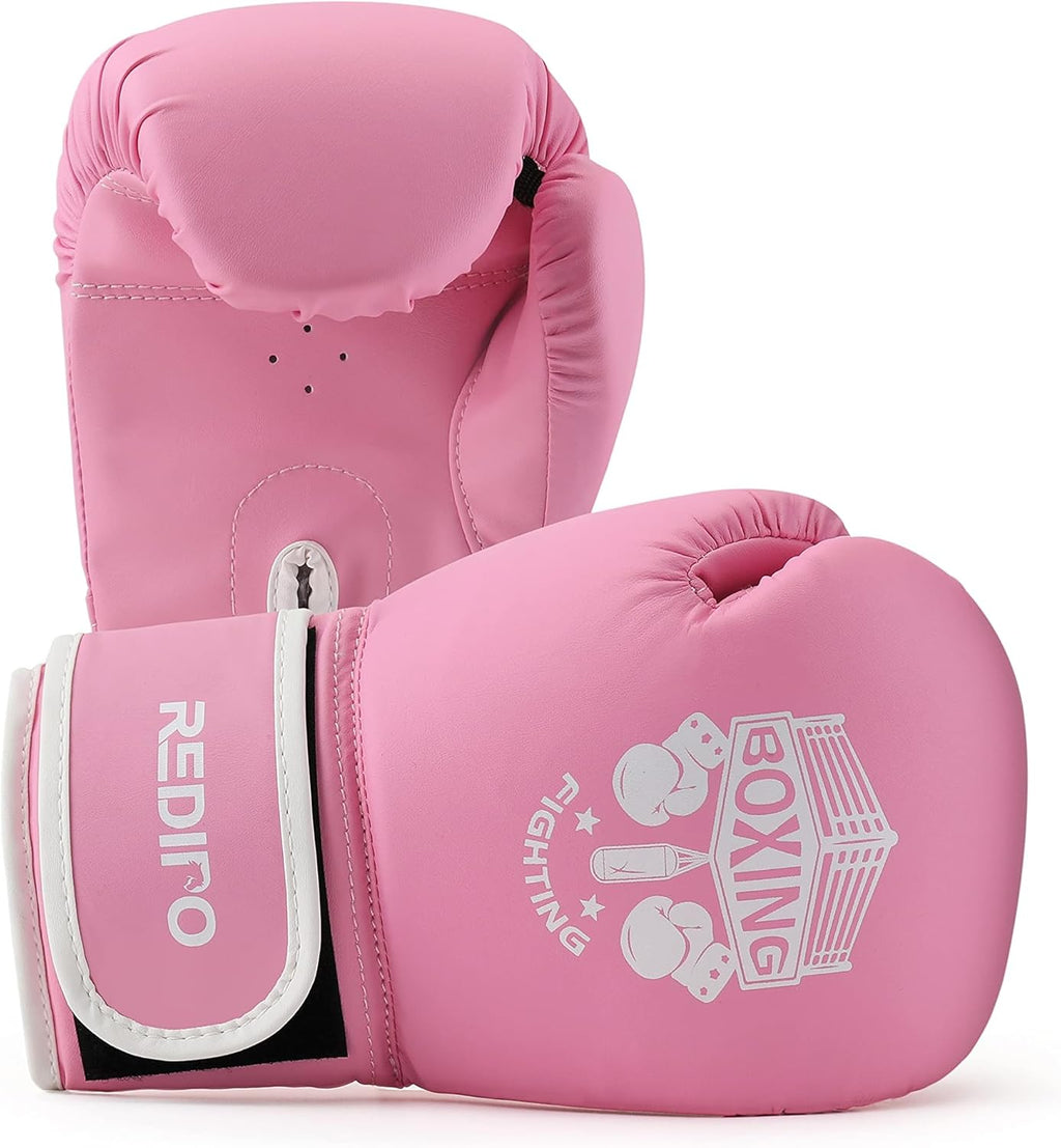 Redipo Guantes de Boxeo para Niños, Guantes de Entrenamiento de Esp...