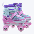 CLAVISPARK - Patines de ruedas para niños y niñas, 4 tamaños ajusta...
