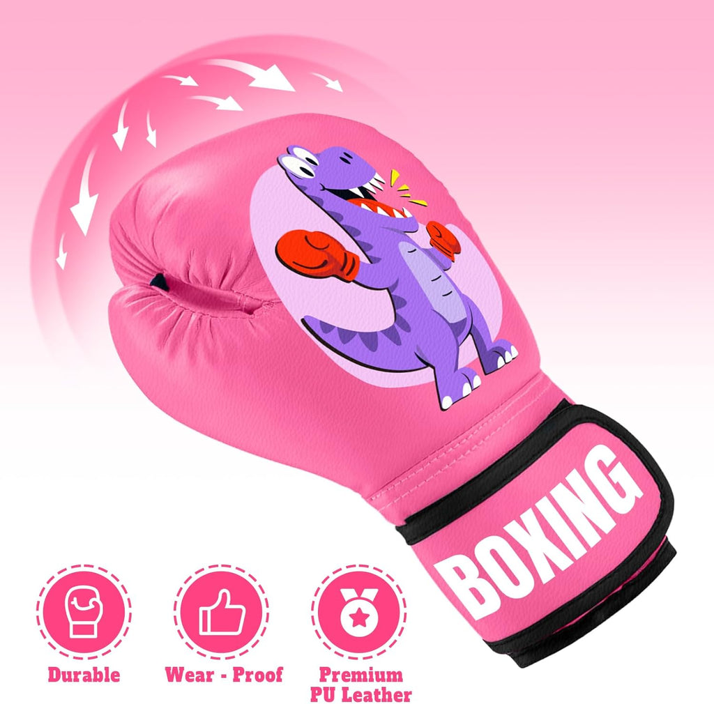 Guantes de boxeo para niños y niñas, guantes de entrenamiento de bo...