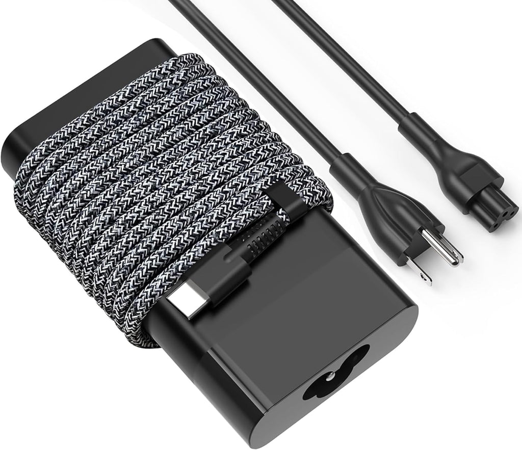 NELEBUTO Cargador USB C de 65 W para laptop compatible con HP Spect...