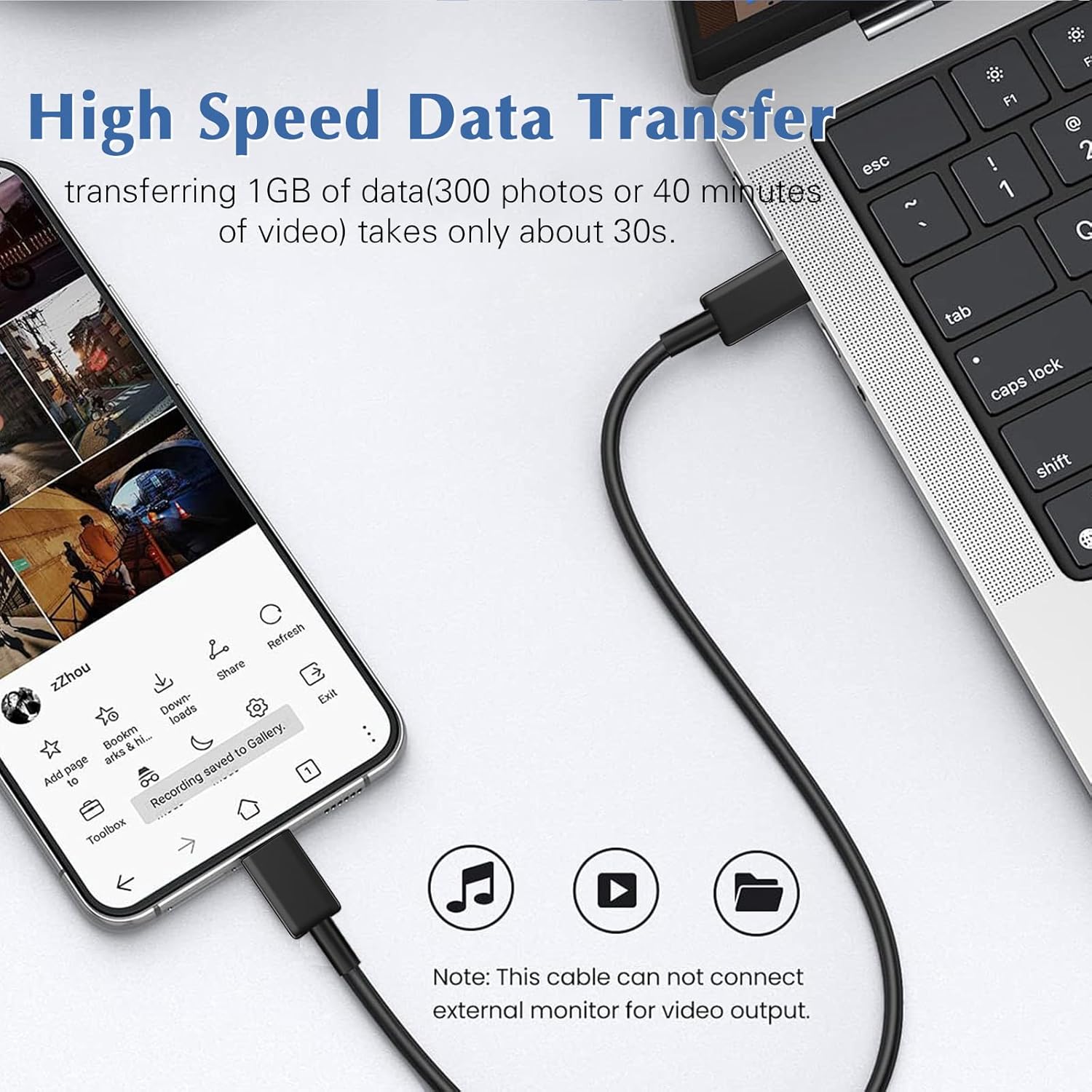 Cargador USB C rápido para Samsung, cargador Samsung de 45 W, bloqu...