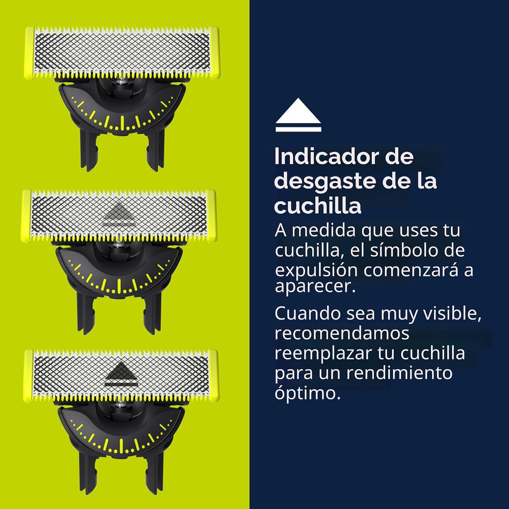 Cuchillas Philips Norelco OneBlade 360, Cuchillas de Repuesto Genui...
