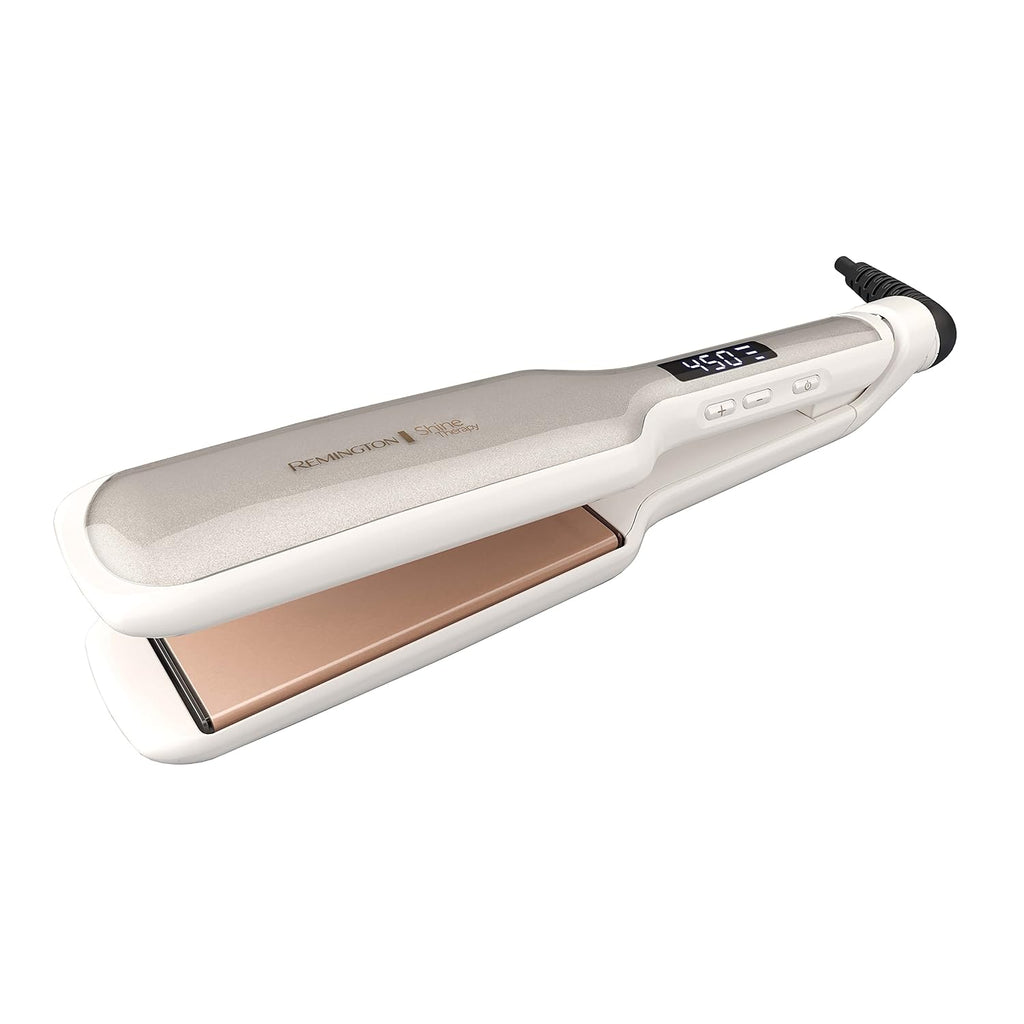 Remington Shine Therapy - Alisadora de cabello de 2 pulgadas, planc...