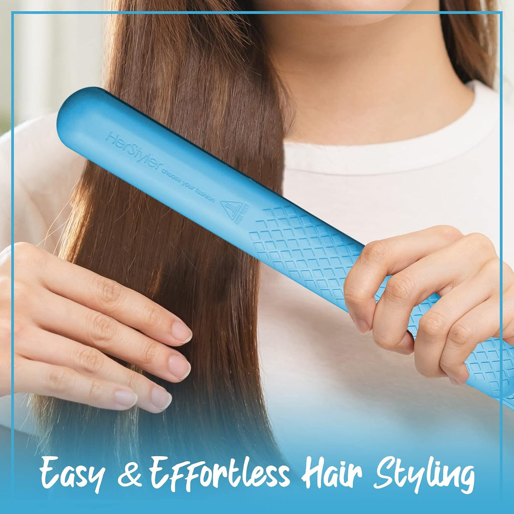 Plancha alisadora Herstyler. Plancha de cerámica Colorful Seasons,...