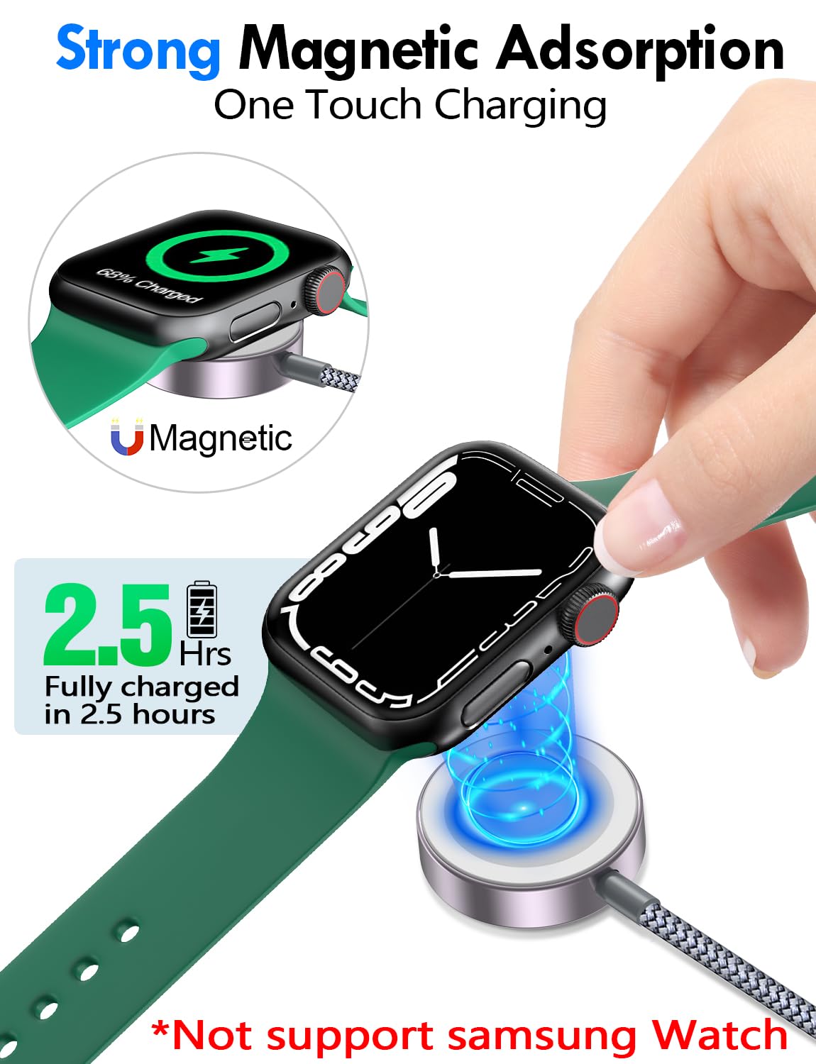 Paquete de 2 cables de carga múltiple para viajes esenciales de vac...