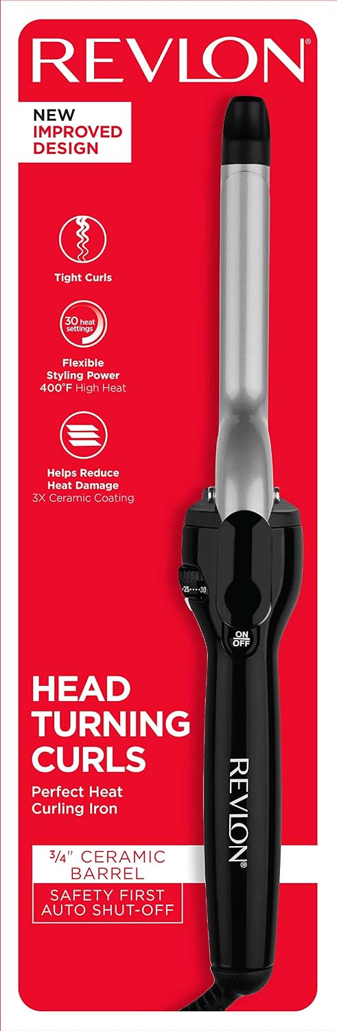 Revlon Perfect Heat - Plancha rizadora de cerámica triple | Para ri...