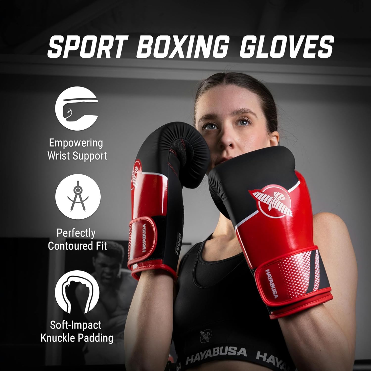 Guantes de Boxeo Deportivos Hayabusa para Hombres y Mujeres \u2013...