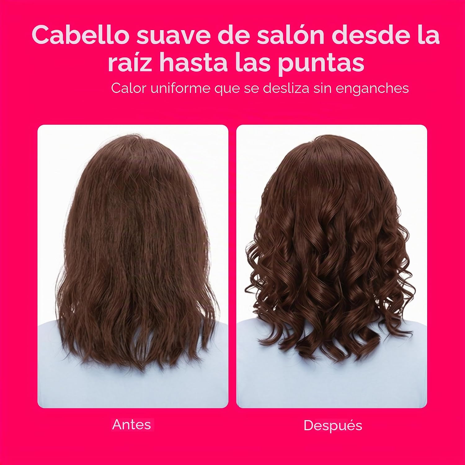 Conair Cepillo de rizador para cabello corto, cerdas de nailon, bar...